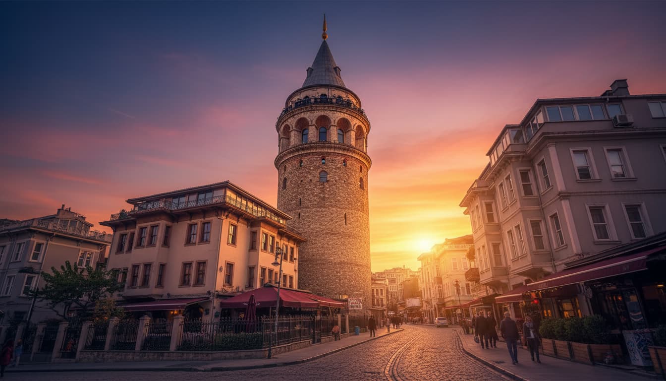 Quartier Beyoğlu à Istanbul